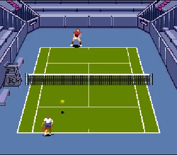 Andre Agassi Tennis (USA) screen shot game playing